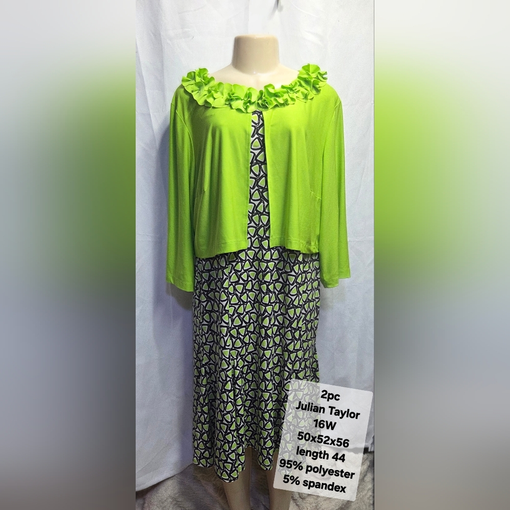 Julian Taylor 2pc Dress And Javket